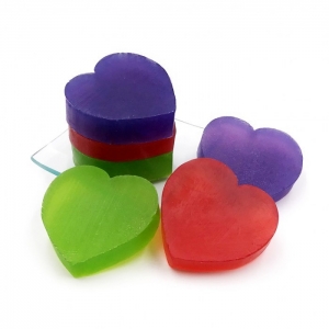 Vegetable Glycerin Handmade Soap Hearts