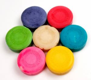 Many different colours