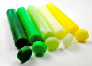 Green and Yellow Sponges