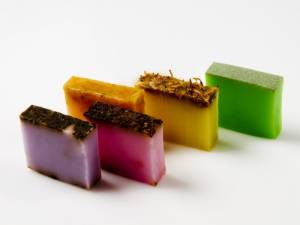 Crystal Glycerin Soap with Herbs and Extract