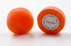 Esponja de Jabón con glicerina de Naranja