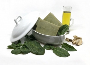 Spinach Natural Soap